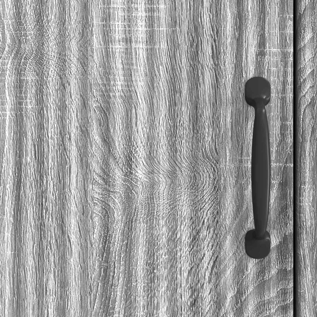 Sideboard Graues Sonoma 66 x 34,5 x 87 cm Holzwerkstoff