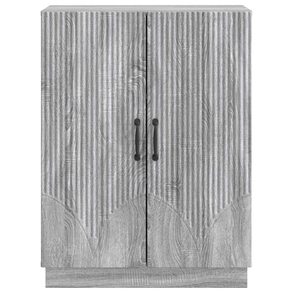 Sideboard Graues Sonoma 66 x 34,5 x 87 cm Holzwerkstoff