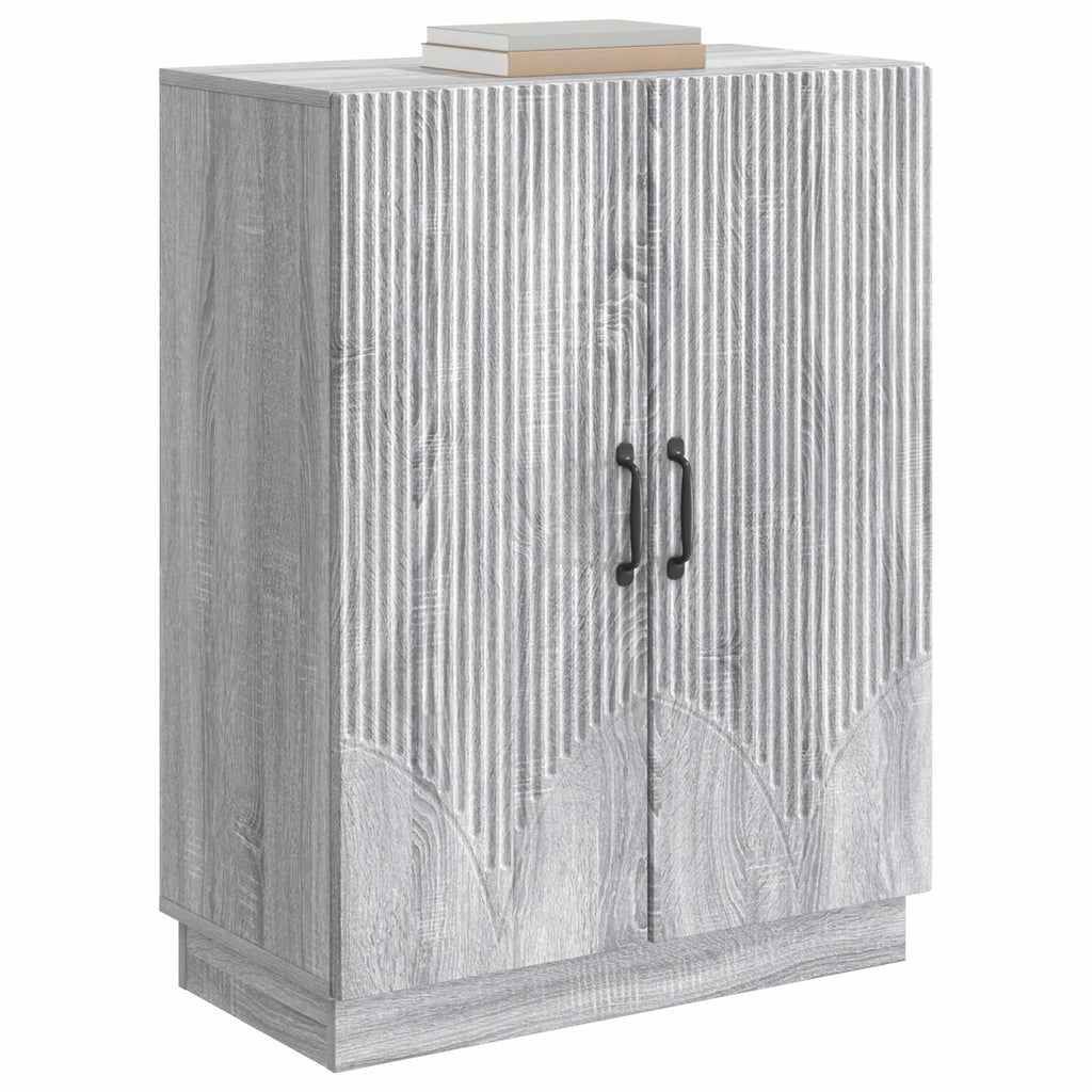 Sideboard Graues Sonoma 66 x 34,5 x 87 cm Holzwerkstoff