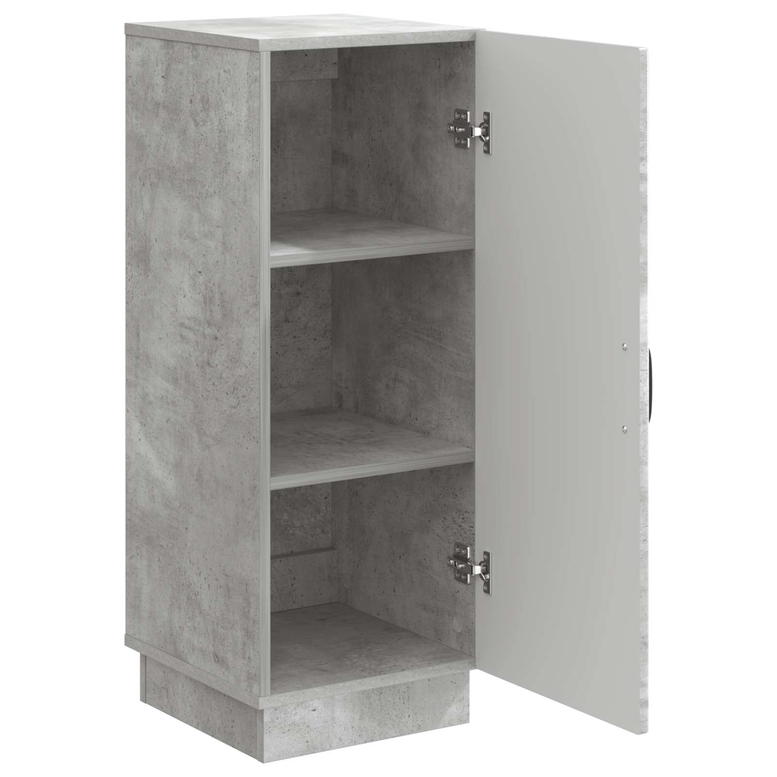 Sideboard Betongrau 33 x 34,5 x 87 cm Holzwerkstoff