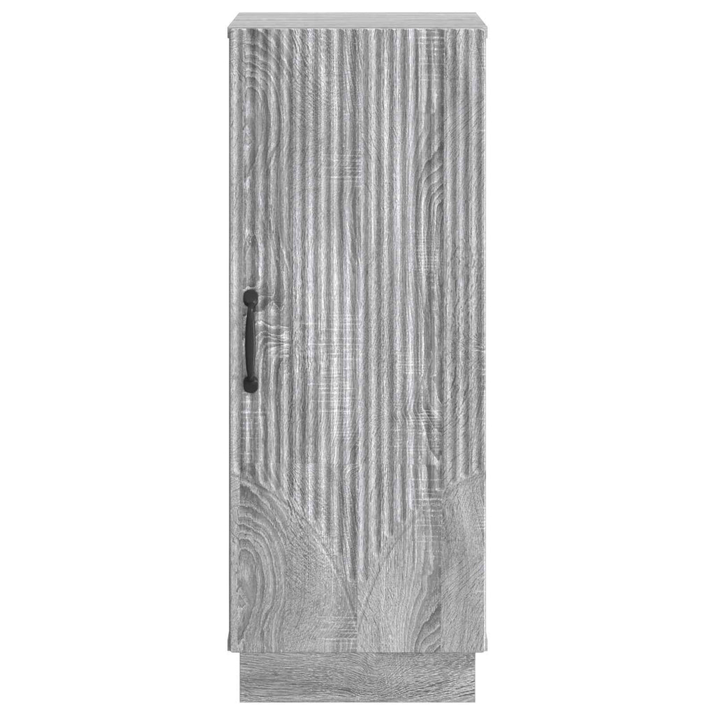 Sideboard Graues Sonoma 33 x 34,5 x 87 cm Holzwerkstoff