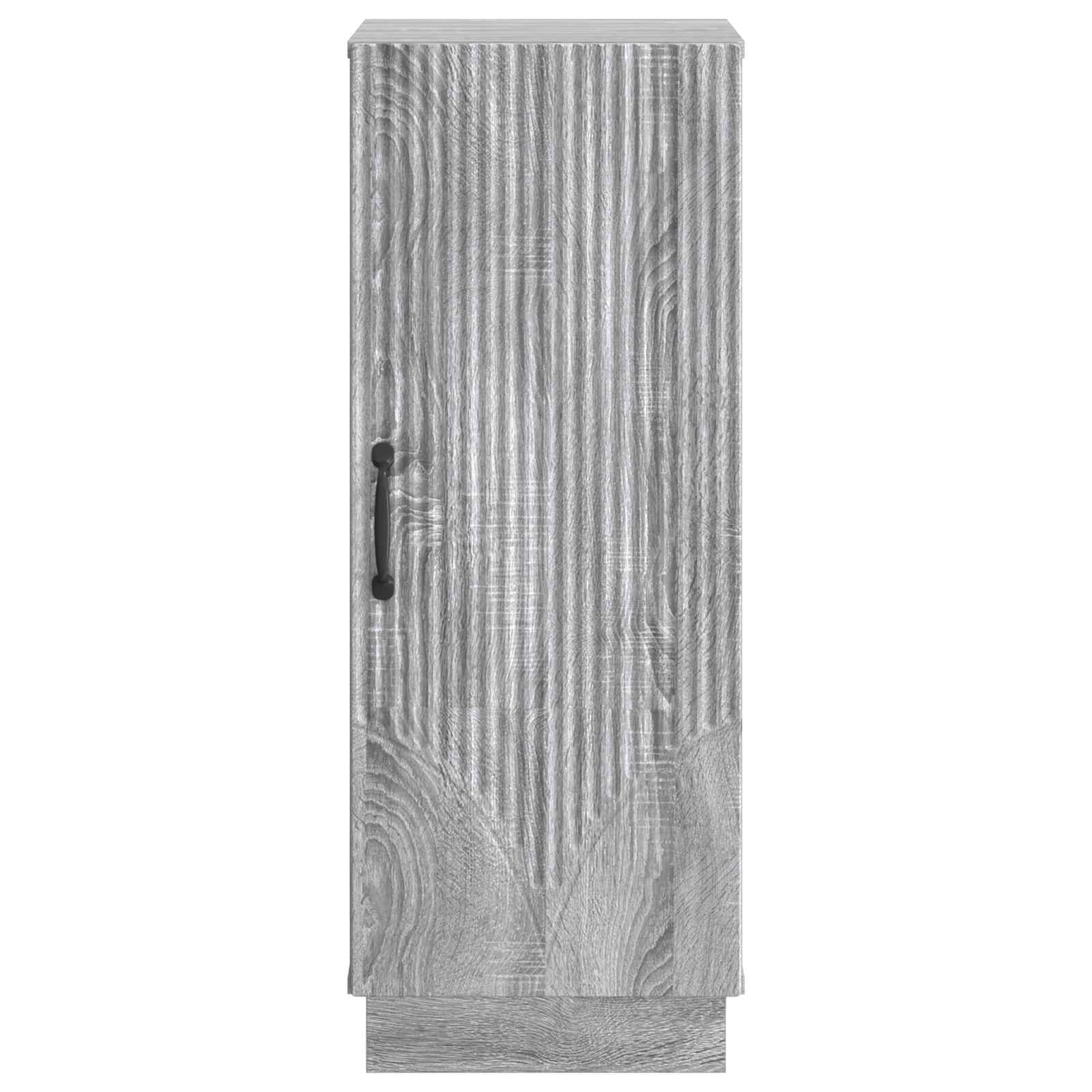 Sideboard Graues Sonoma 33 x 34,5 x 87 cm Holzwerkstoff