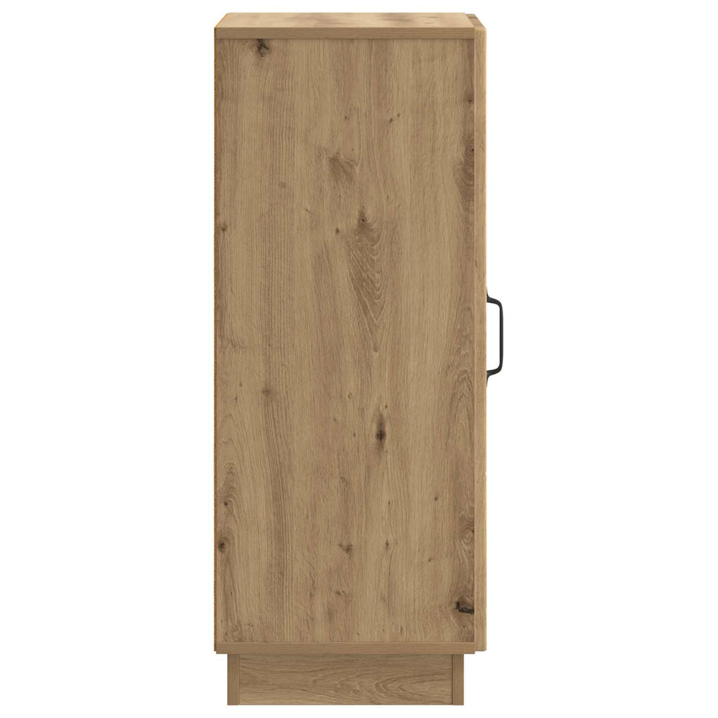 Sideboard Artisan-Eiche 33 x 34,5 x 87 cm Holzwerkstoff