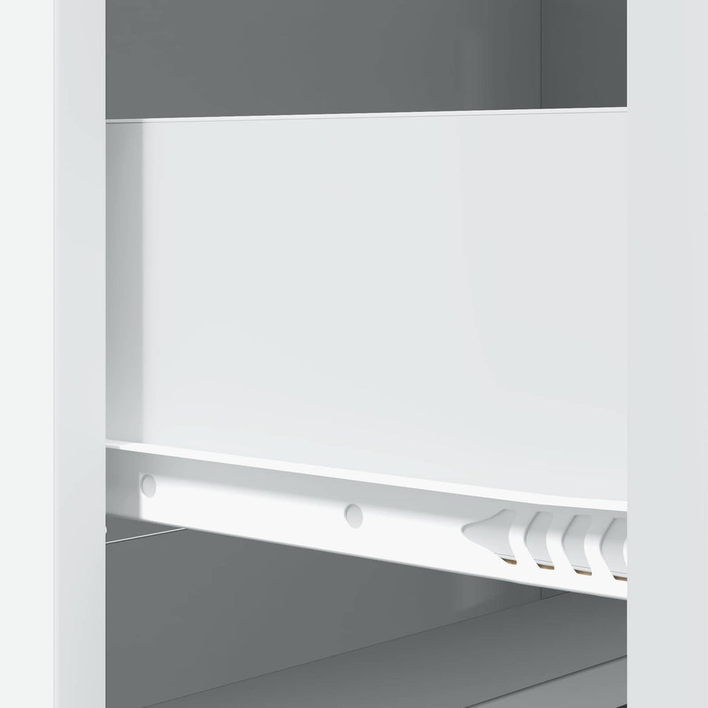 Schubladenschrank Weiß 66 x 34,5 x 87 cm Holzwerkstoff