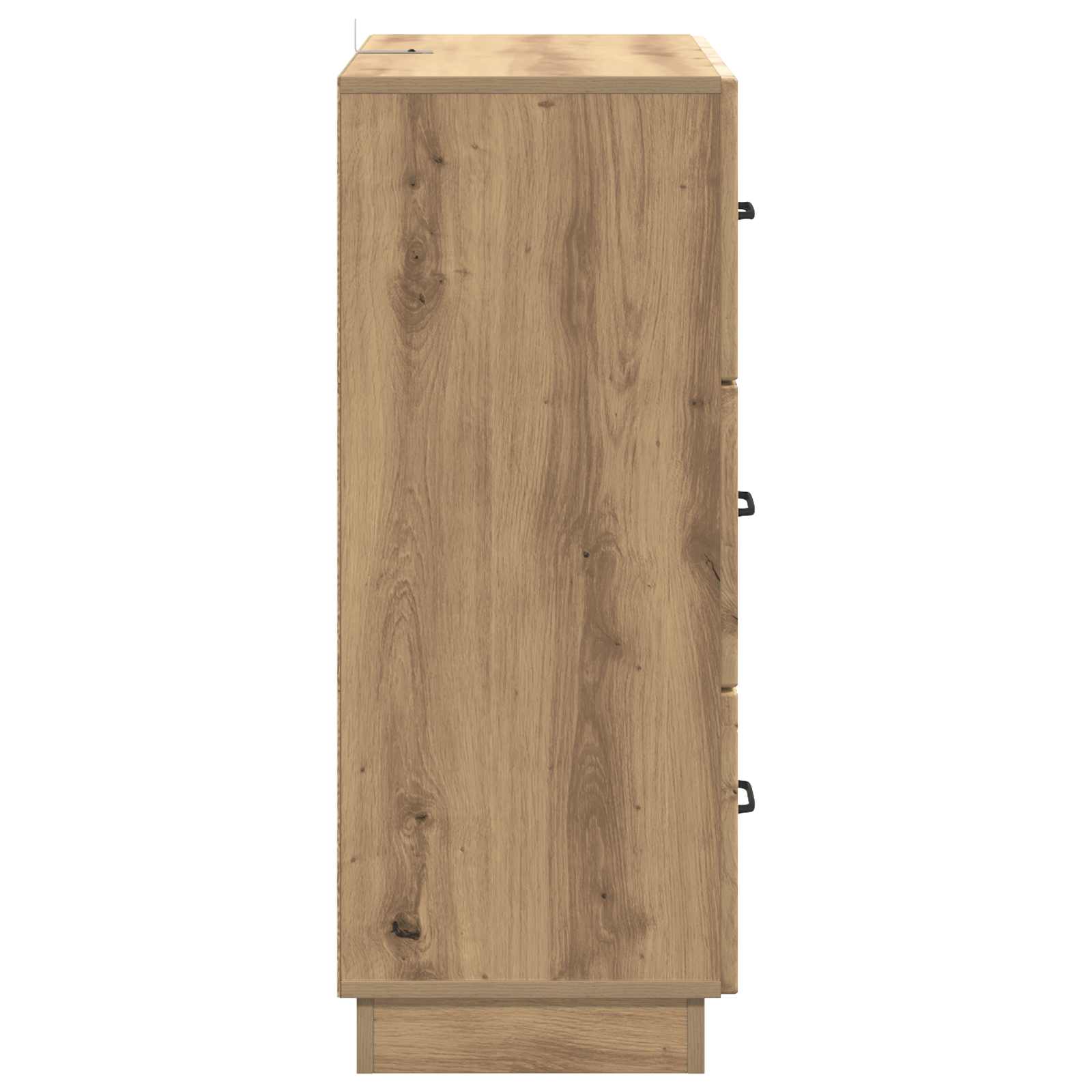 Schubladenschrank Artisan-Eiche 66 x 34,5 x 87 cm Holzwerkstoff