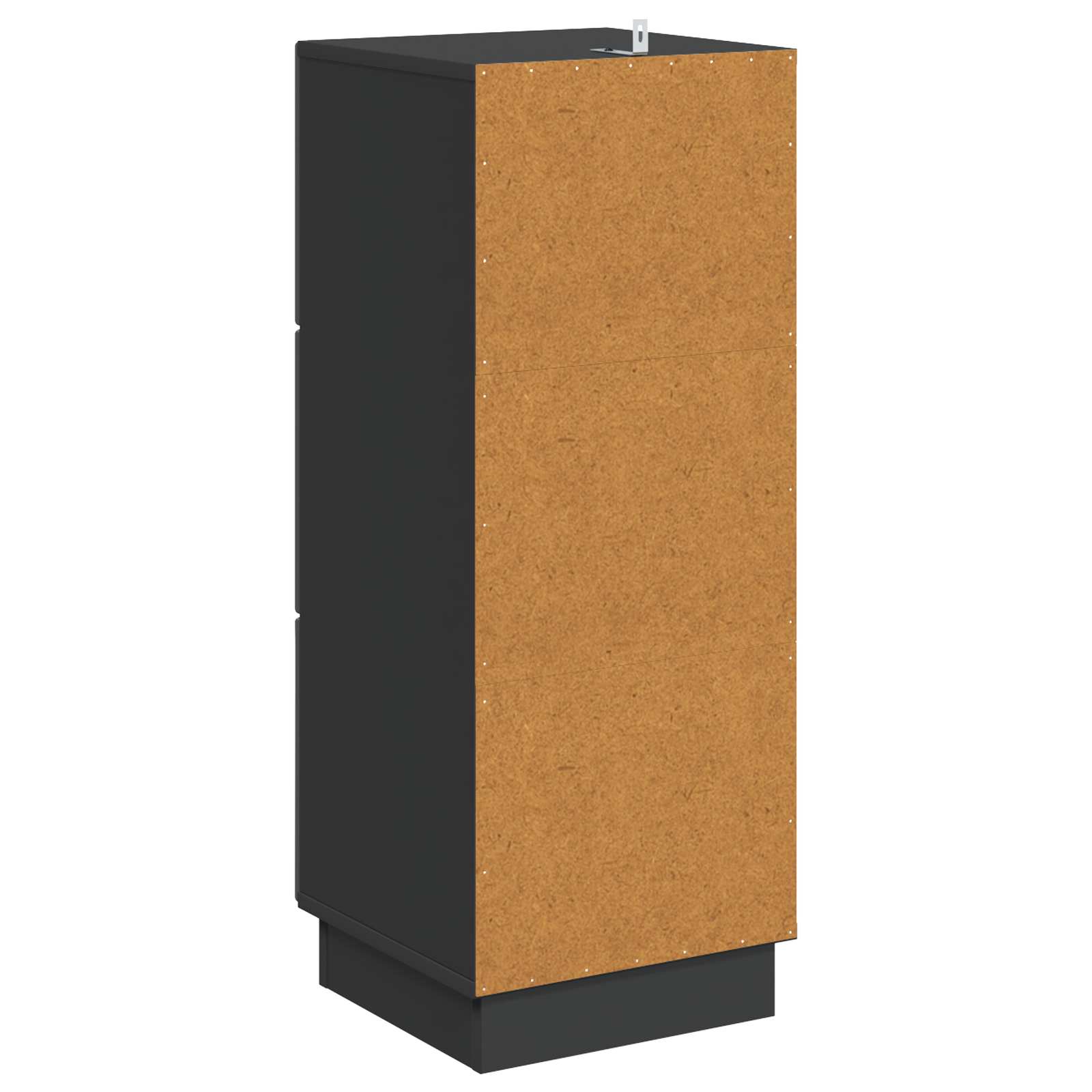 Schubladenschrank Schwarz 33 x 34,5 x 87 cm Holzwerkstoff