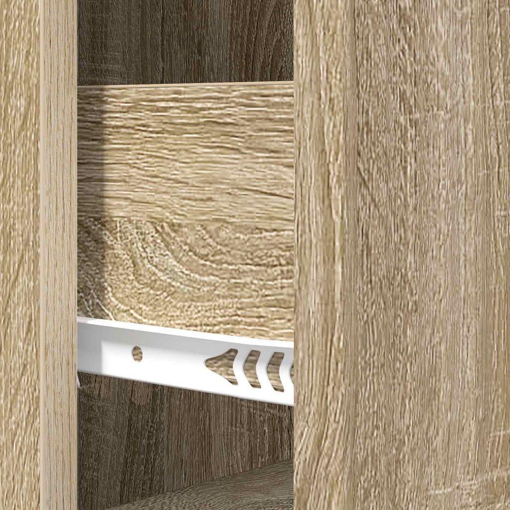 Schubladenschrank Sonoma-Eiche 33 x 34,5 x 87 cm Holzwerkstoff