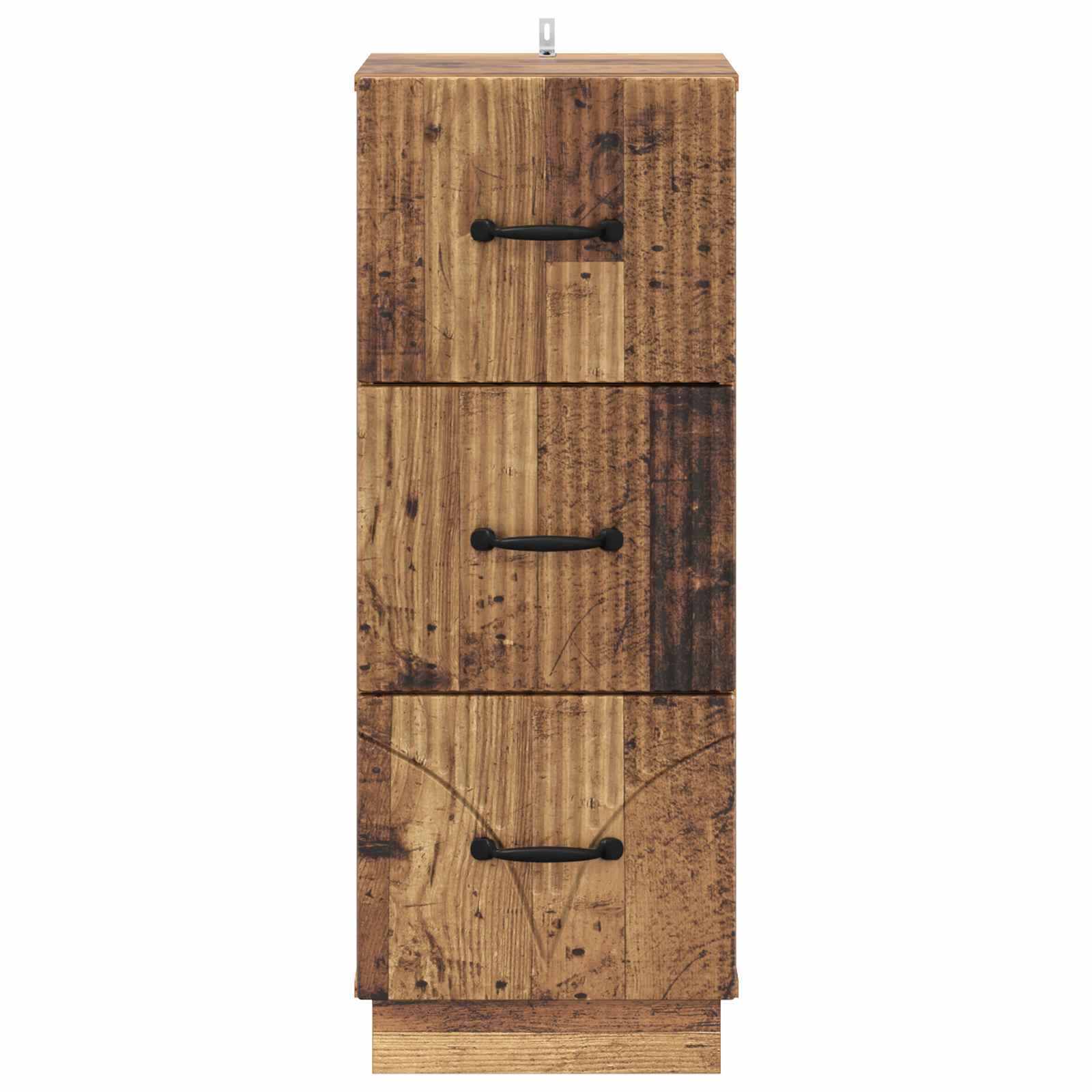Schubladenschrank Altholz 33 x 34,5 x 87 cm Holzwerkstoff