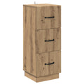Schubladenschrank Artisan-Eiche 33 x 34,5 x 87 cm Holzwerkstoff