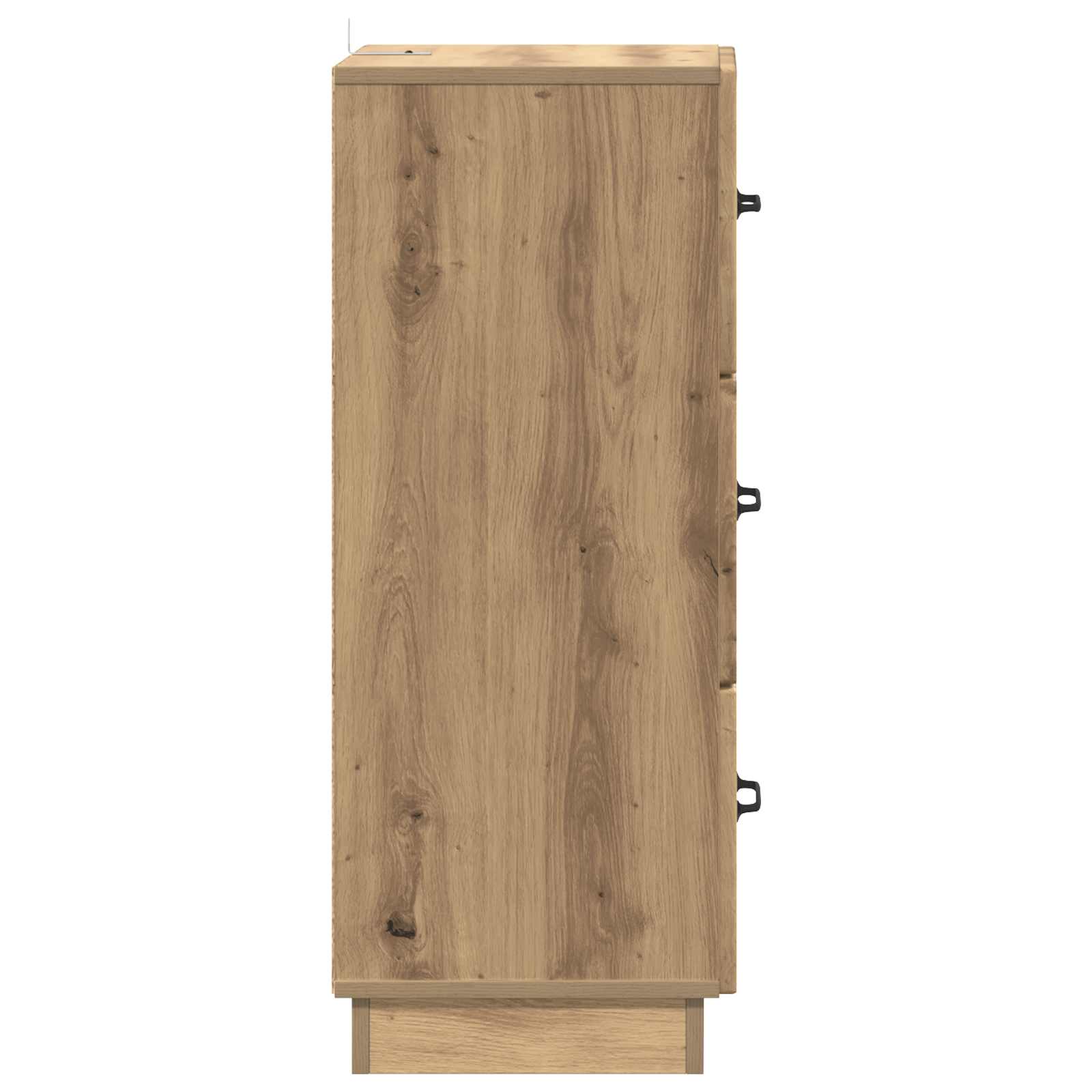 Schubladenschrank Artisan-Eiche 33 x 34,5 x 87 cm Holzwerkstoff