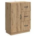 Sideboard Artisan-Eiche 66 x 34,5 x 87 cm Holzwerkstoff