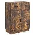 Sideboard Geräucherte Eiche 66 x 34,5 x 87 cm Holzwerkstoff