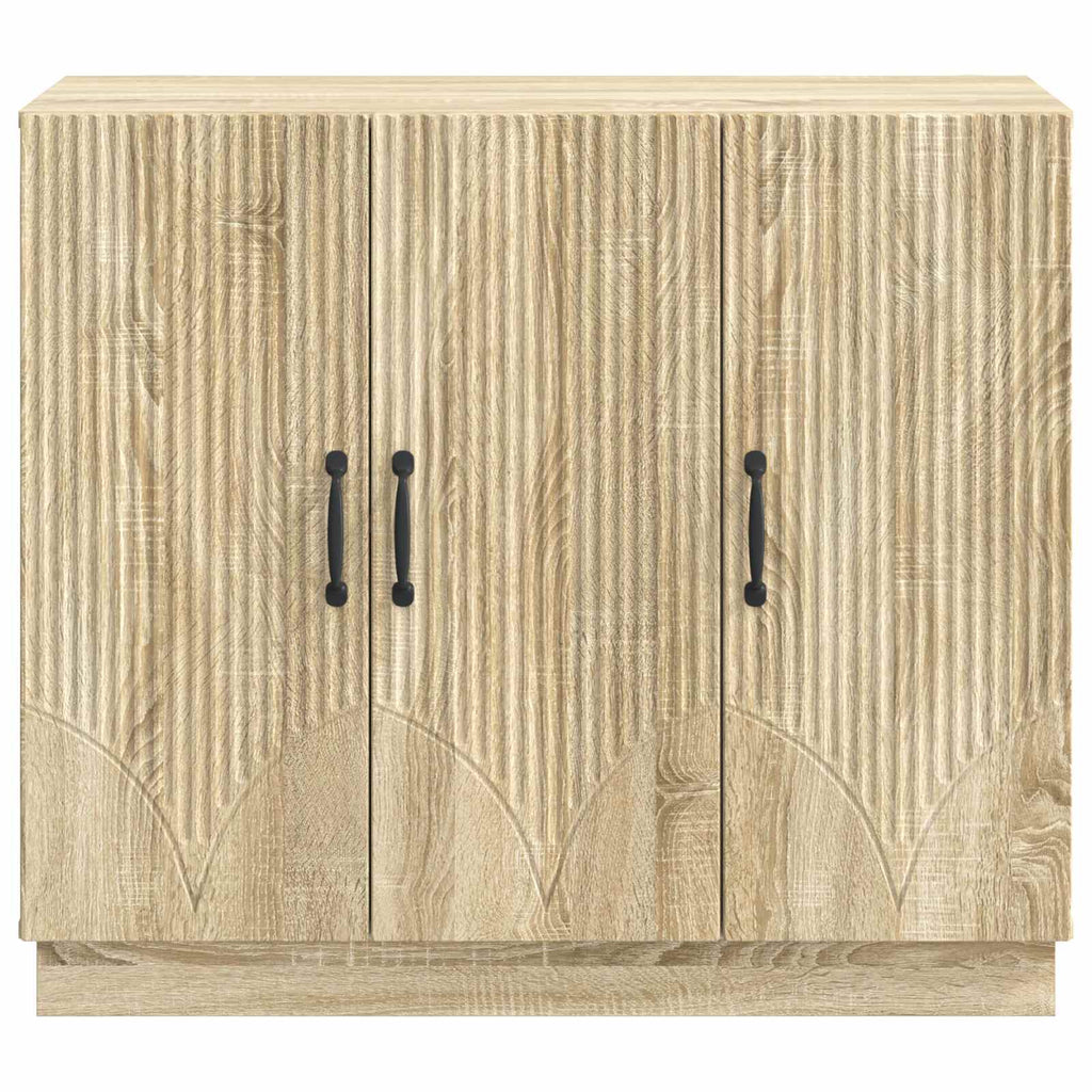 Sideboard Sonoma-Eiche 89 x 34,5 x 77 cm Holzwerkstoff