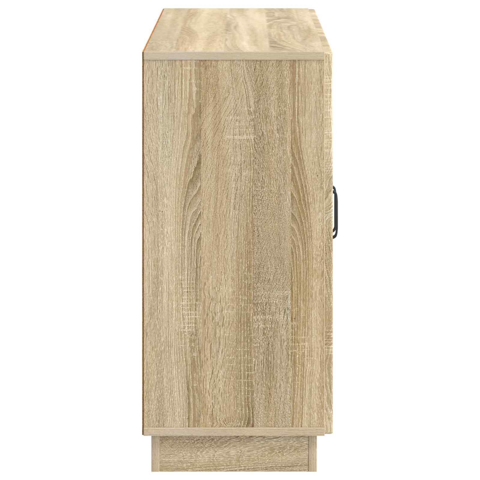 Sideboard Sonoma-Eiche 89 x 34,5 x 77 cm Holzwerkstoff