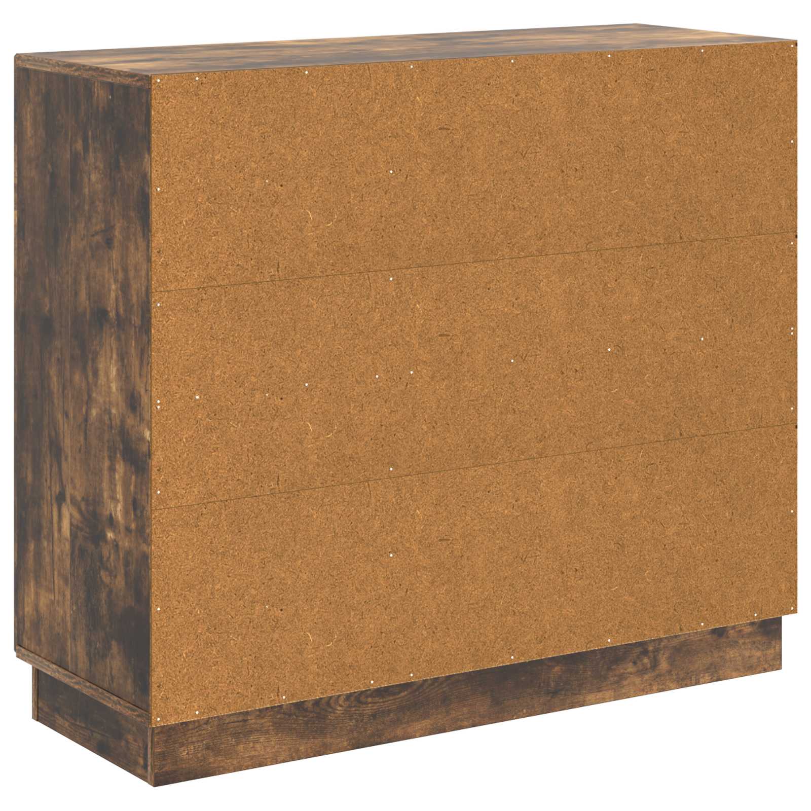 Sideboard Geräucherte Eiche 89 x 34,5 x 77 cm Holzwerkstoff