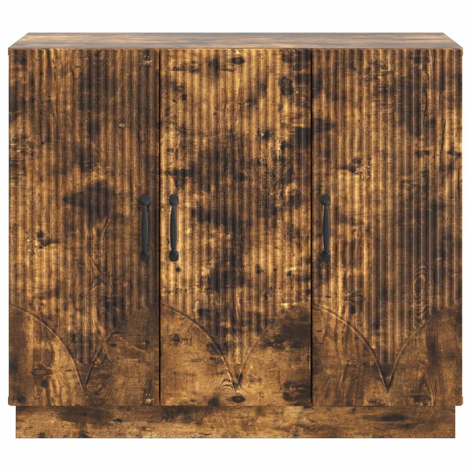 Sideboard Geräucherte Eiche 89 x 34,5 x 77 cm Holzwerkstoff