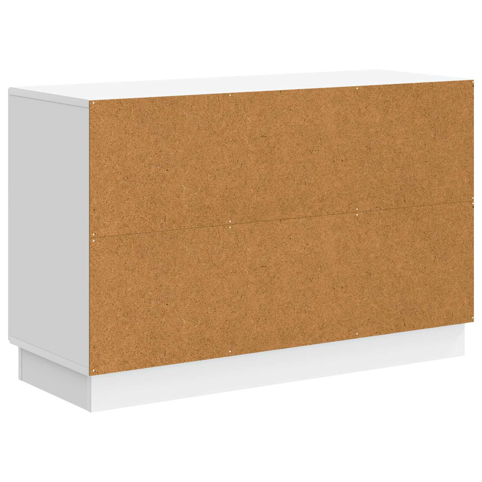 Sideboard mit Schubladen Weiß 89 x 34,5 x 57 cm Holzwerkstoff