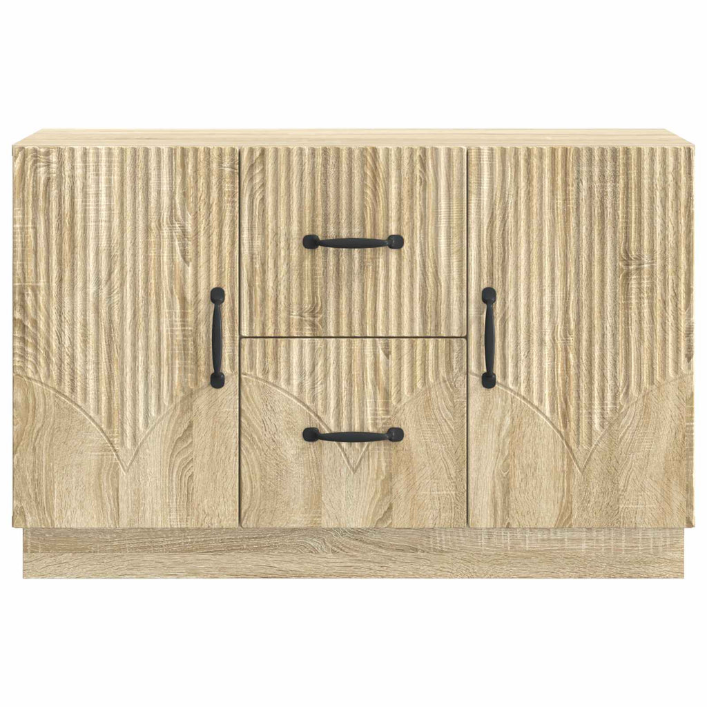 Sideboard Sonoma-Eiche 89 x 34,5 x 57 cm Holzwerkstoff