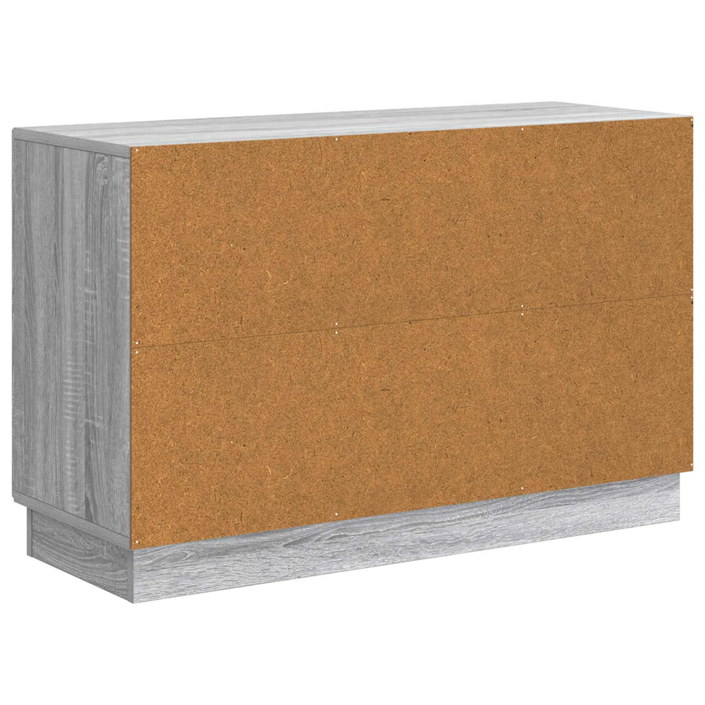 Sideboard Graues Sonoma 89 x 34,5 x 57 cm Holzwerkstoff
