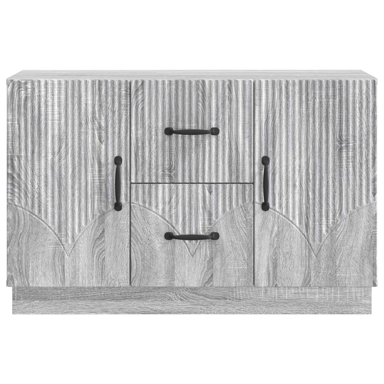 Sideboard Graues Sonoma 89 x 34,5 x 57 cm Holzwerkstoff
