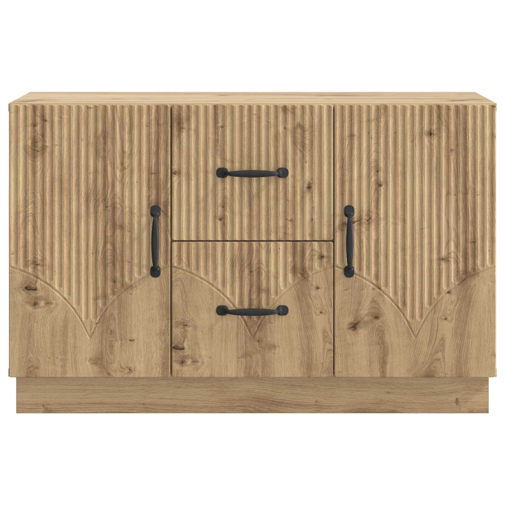 Sideboard Artisan-Eiche 89 x 34,5 x 57 cm Holzwerkstoff