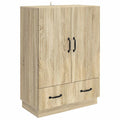 Sideboard Sonoma-Eiche 66 x 34,5 x 92 cm Holzwerkstoff