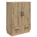 Sideboard Artisan-Eiche 66 x 34,5 x 92 cm Holzwerkstoff