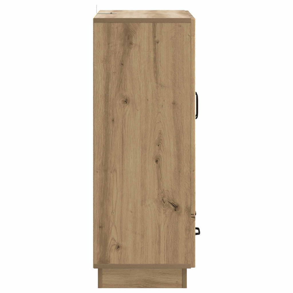 Sideboard Artisan-Eiche 66 x 34,5 x 92 cm Holzwerkstoff