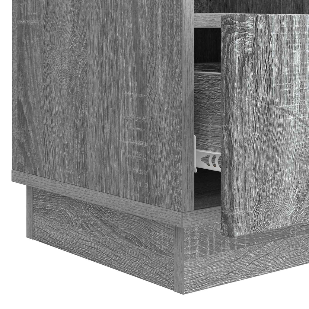 TV-Schränk Graues Sonoma 102 x 34,5 x 47 cm Holzwerkstoff