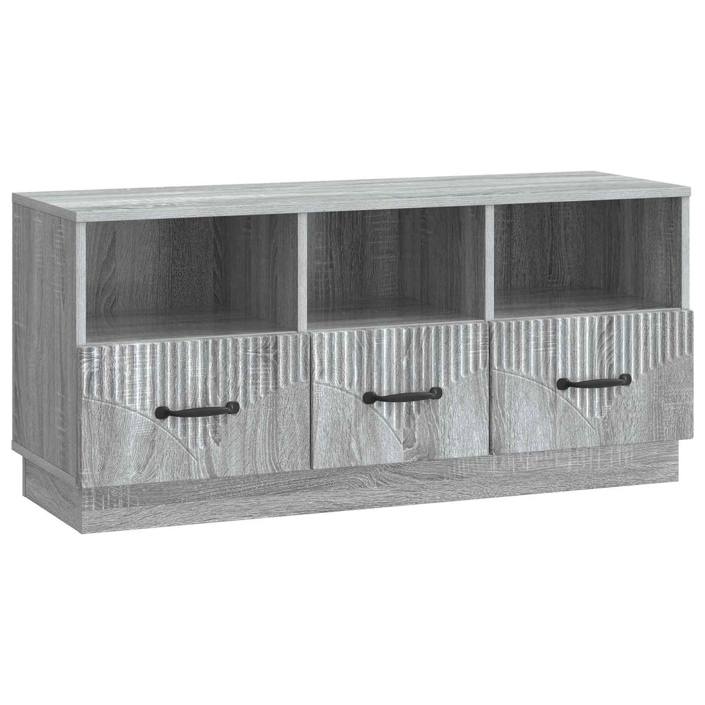 TV-Schränk Graues Sonoma 102 x 34,5 x 47 cm Holzwerkstoff
