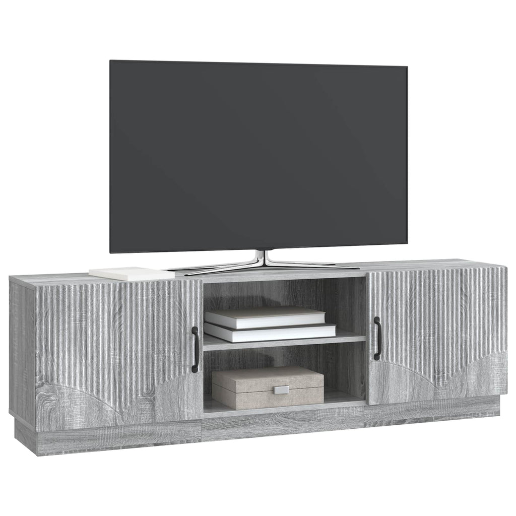 TV-Schränk Graues Sonoma 150 x 31 x 47 cm Holzwerkstoff