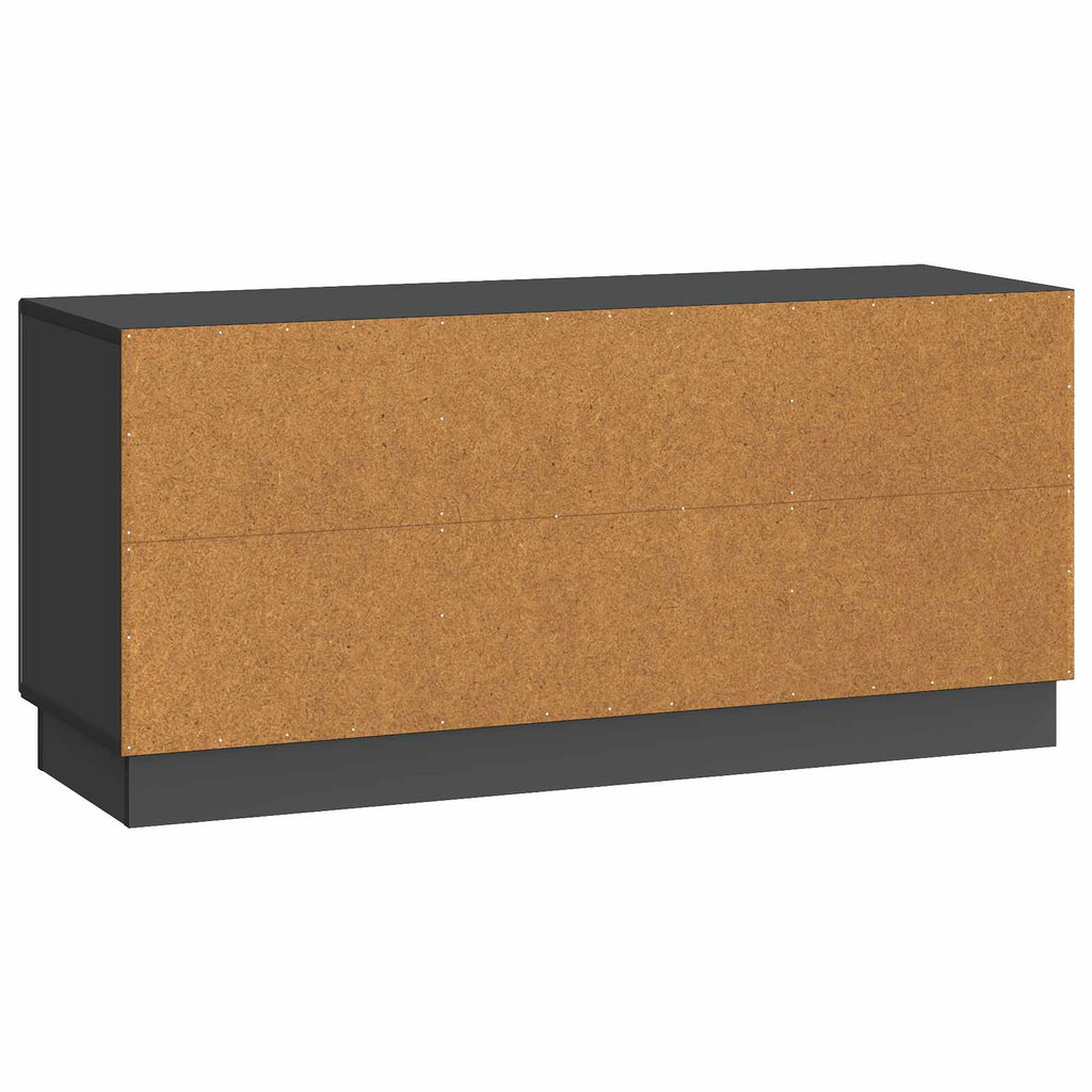 TV-Schränk Schwarz 102 x 34,5 x 47 cm Holzwerkstoff
