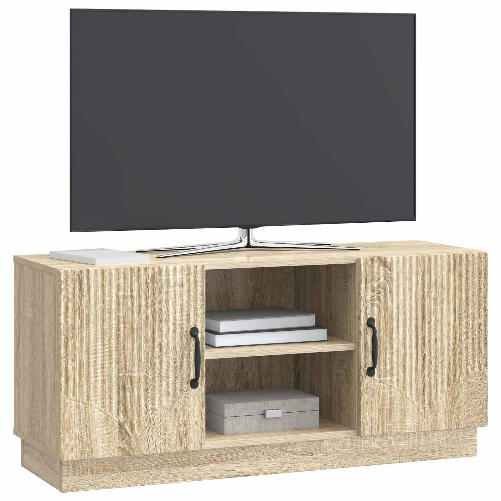 TV-Schränk Sonoma-Eiche 102 x 34,5 x 47 cm Holzwerkstoff