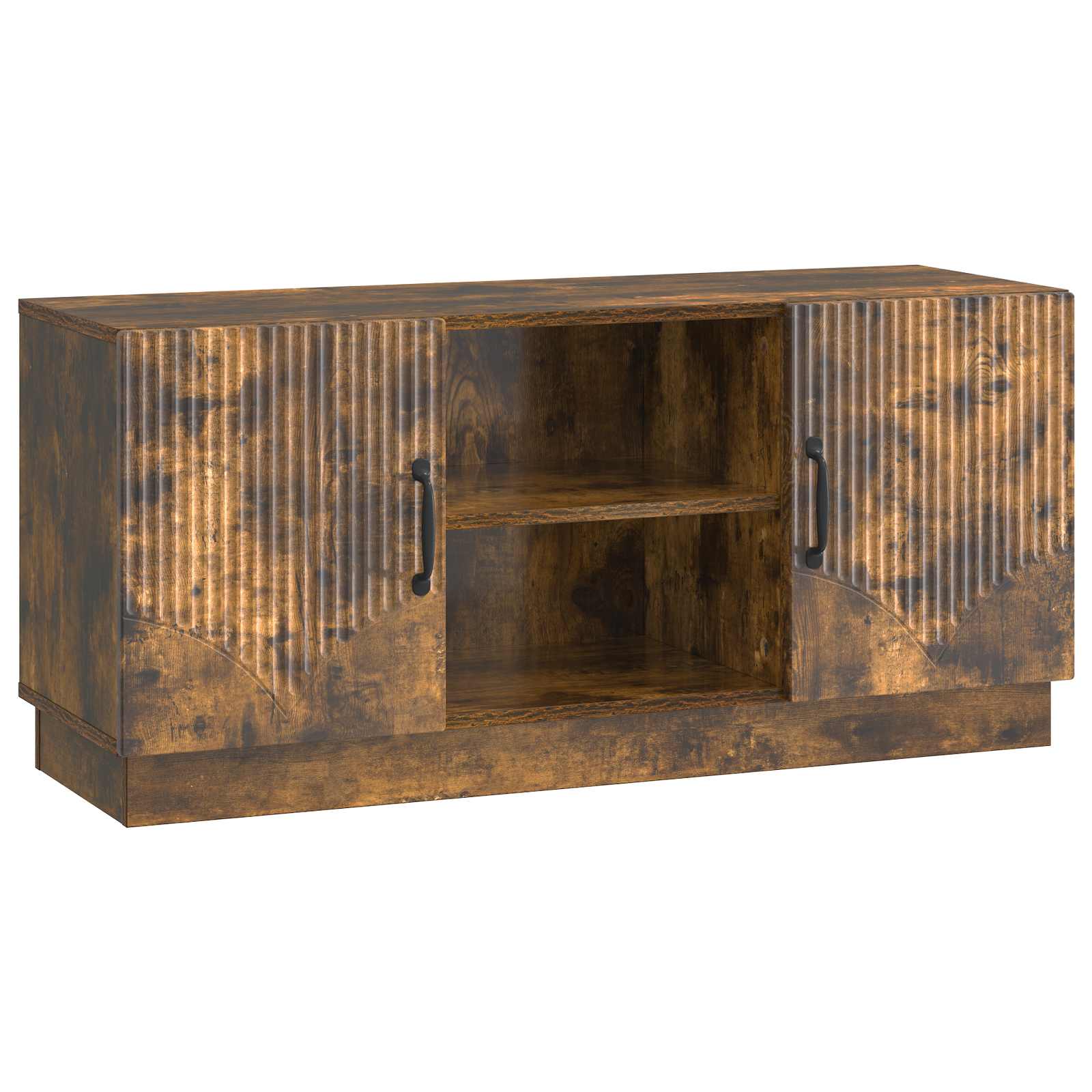 TV-Schränk Geräucherte Eiche 102 x 34,5 x 47 cm Holzwerkstoff