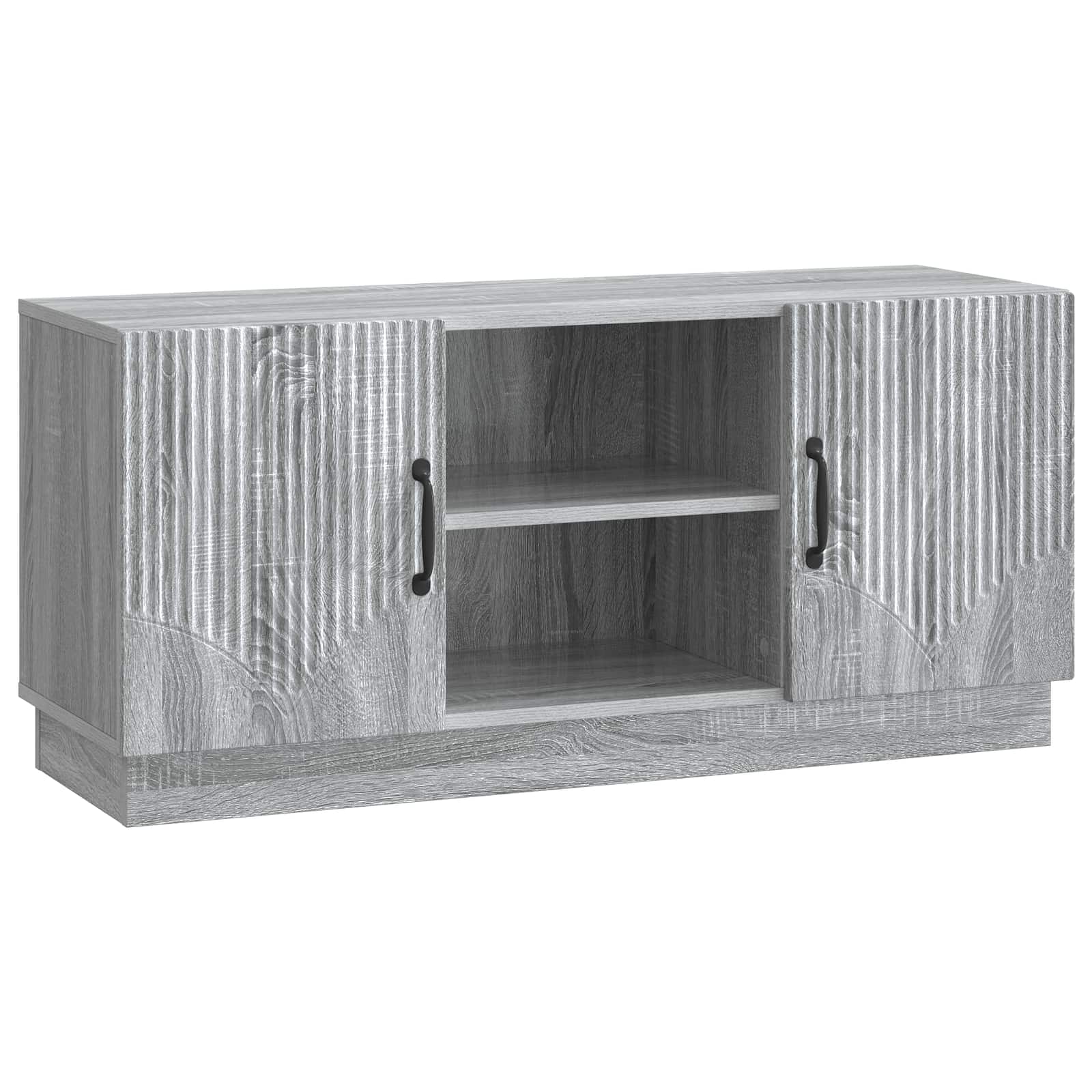 TV-Schränk Graues Sonoma 102 x 34,5 x 47 cm Holzwerkstoff