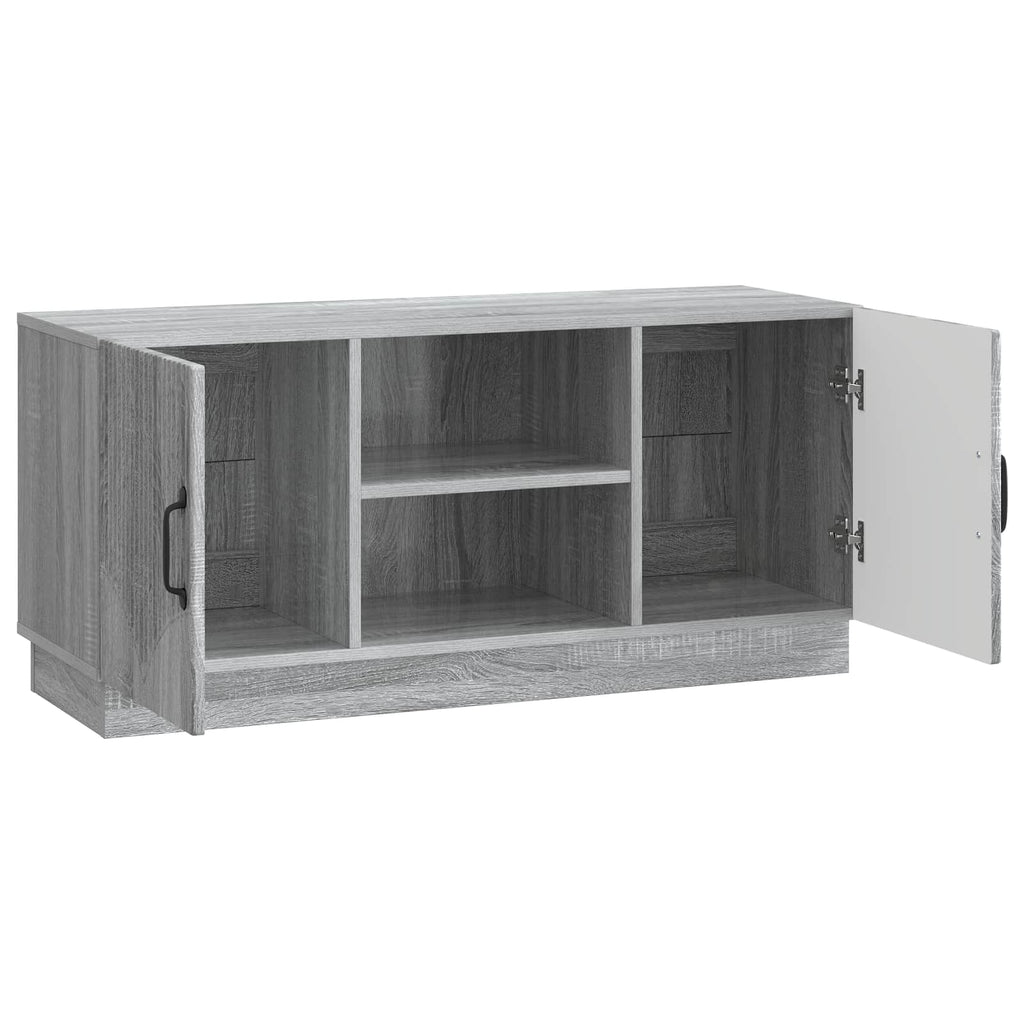 TV-Schränk Graues Sonoma 102 x 34,5 x 47 cm Holzwerkstoff
