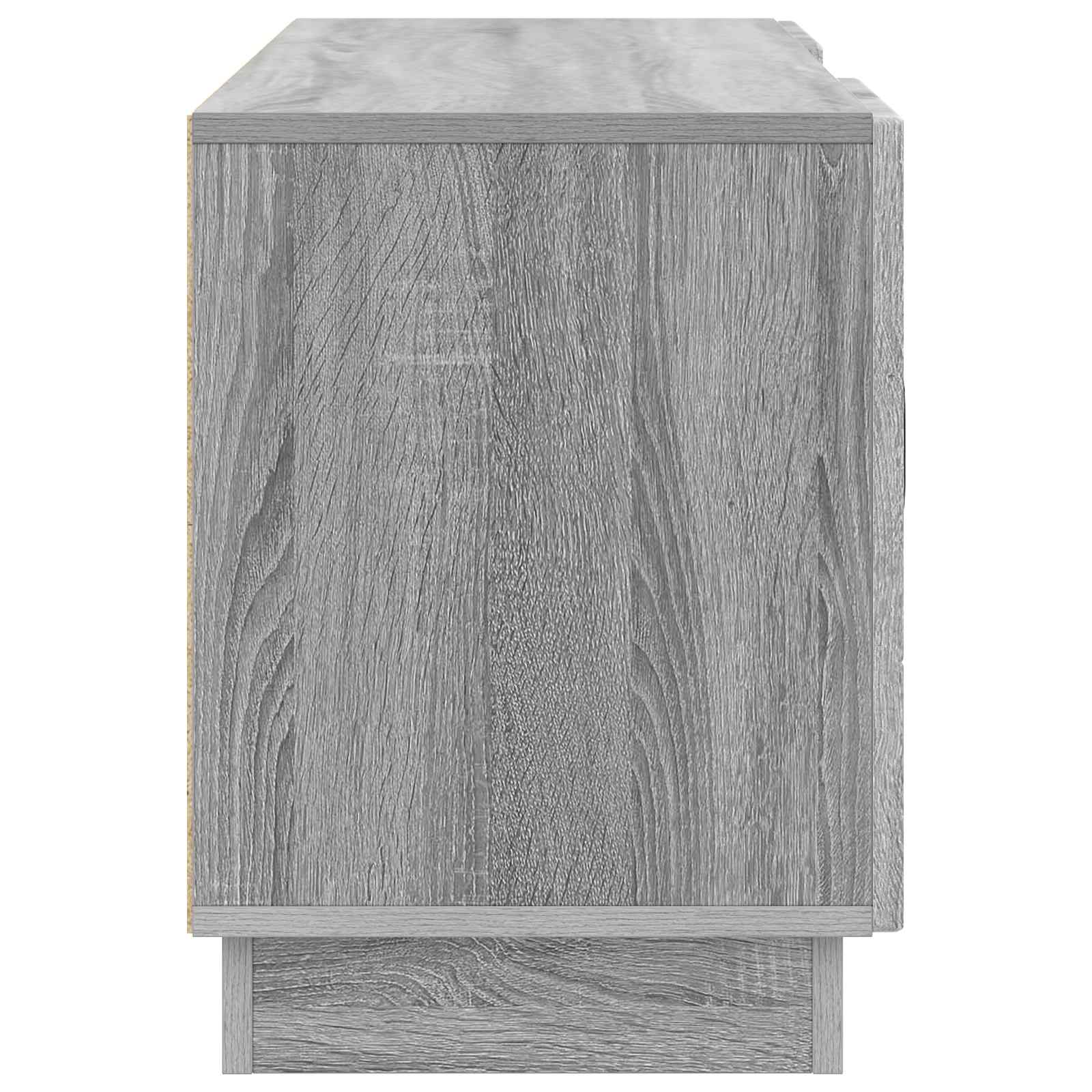 TV-Schränk Graues Sonoma 102 x 34,5 x 47 cm Holzwerkstoff