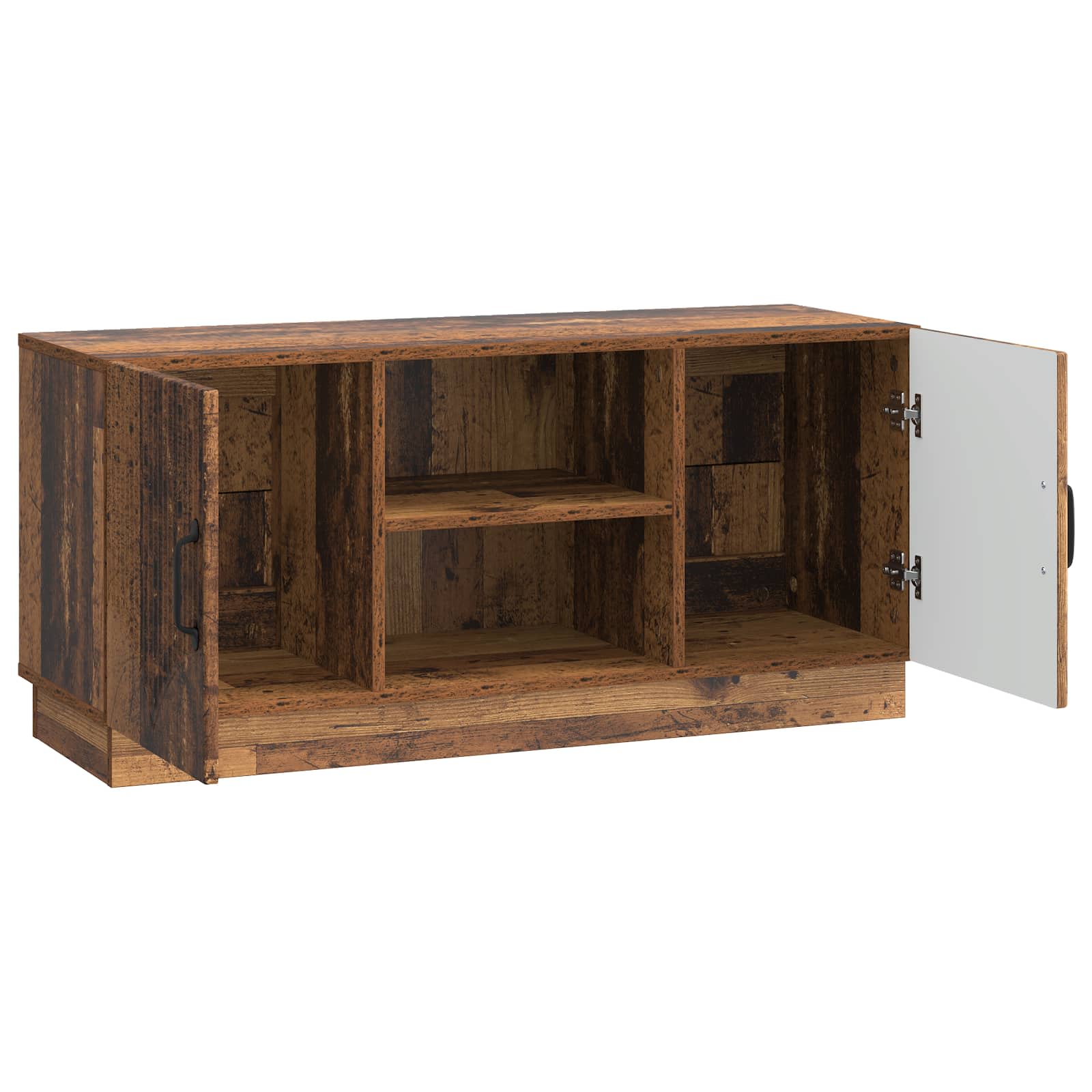 TV-Schränk Altholz 102 x 34,5 x 47 cm Holzwerkstoff