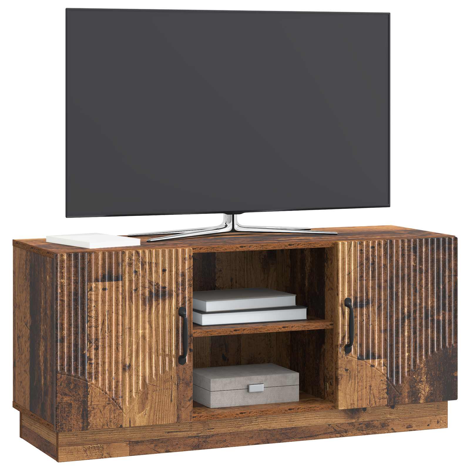 TV-Schränk Altholz 102 x 34,5 x 47 cm Holzwerkstoff