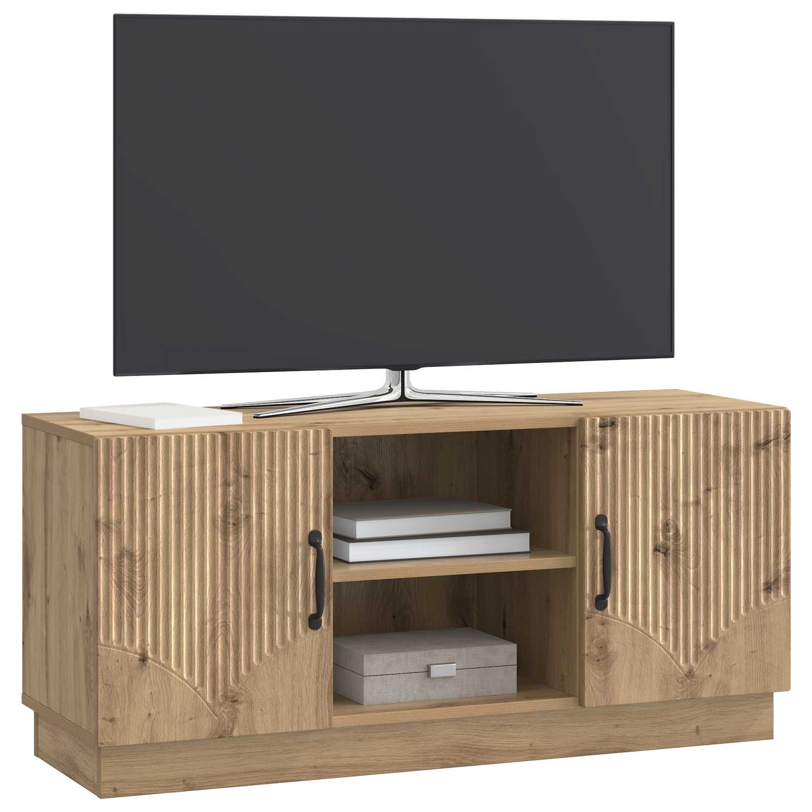 TV-Schränk Artisan-Eiche 102 x 34,5 x 47 cm Holzwerkstoff