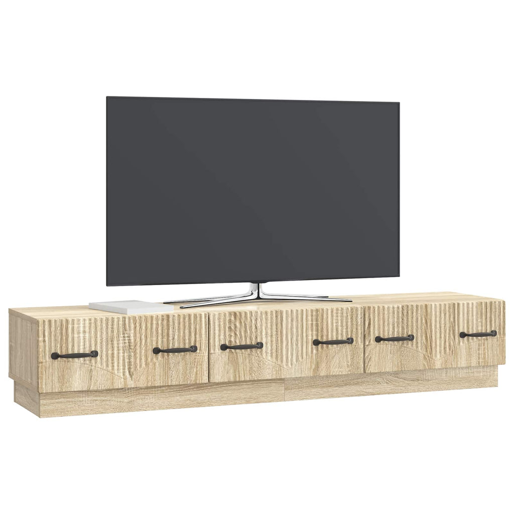 TV-Schränk Sonoma-Eiche 147 x 34,5 x 27 cm Holzwerkstoff
