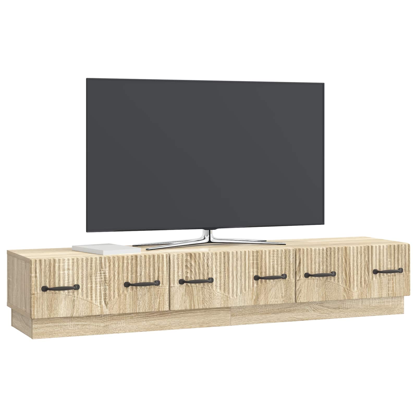 TV-Schränk Sonoma-Eiche 147 x 34,5 x 27 cm Holzwerkstoff