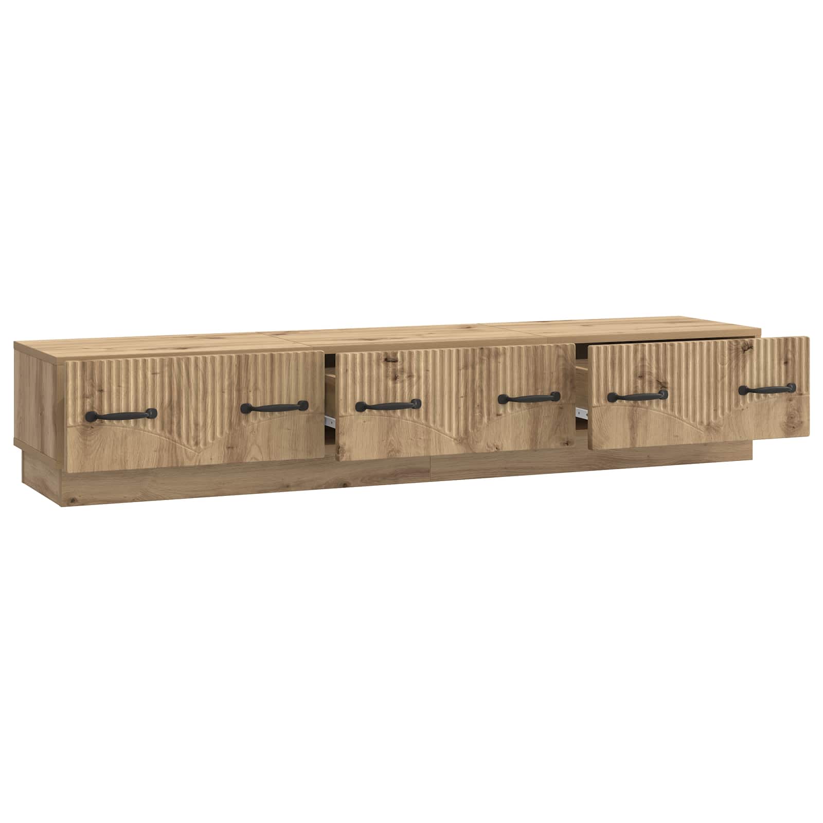 TV-Schränk Artisan-Eiche 147 x 34,5 x 27 cm Holzwerkstoff