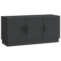 TV-Schränk Schwarz 99 x 34,5 x 47 cm Holzwerkstoff