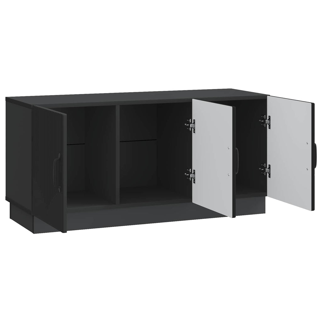 TV-Schränk Schwarz 99 x 34,5 x 47 cm Holzwerkstoff
