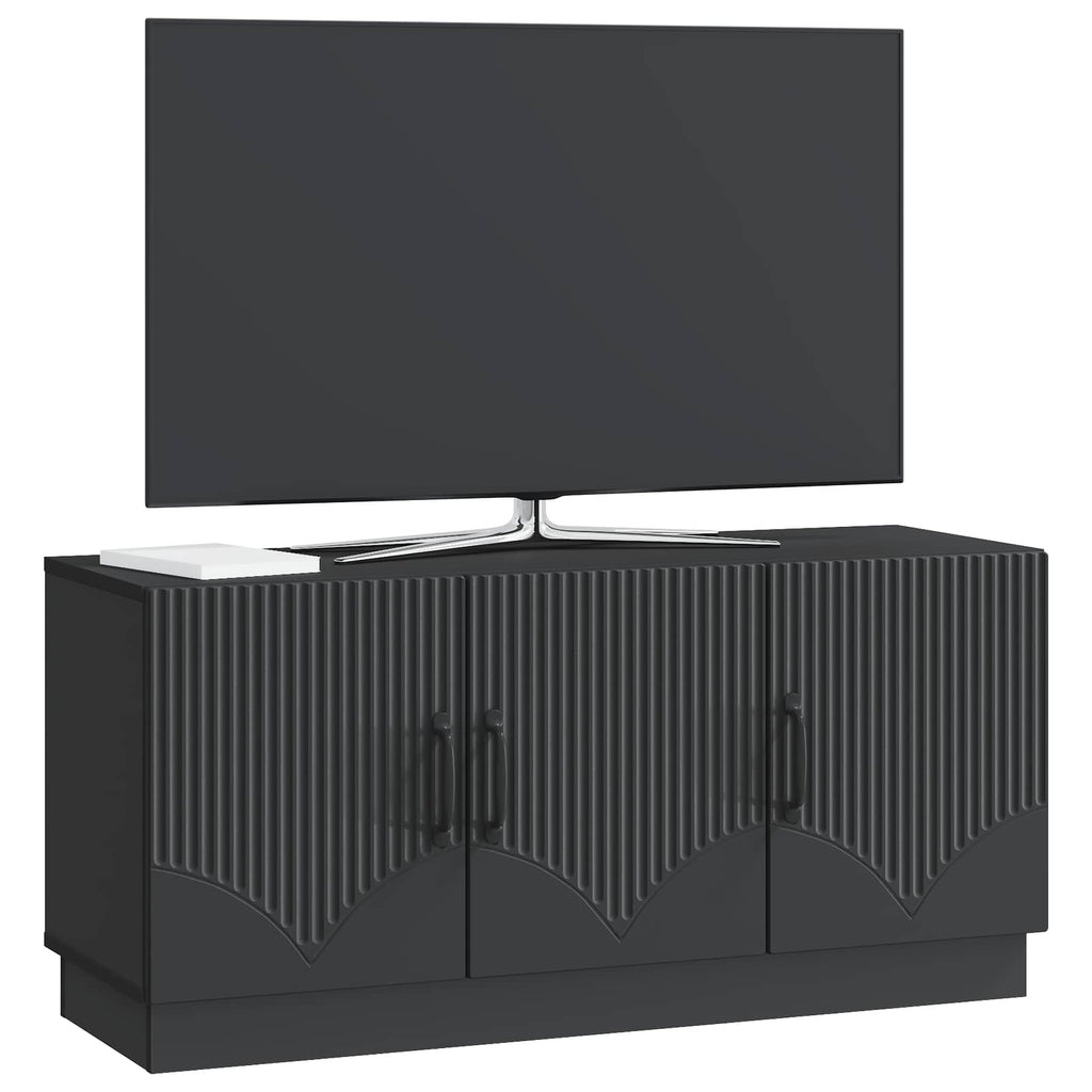 TV-Schränk Schwarz 99 x 34,5 x 47 cm Holzwerkstoff