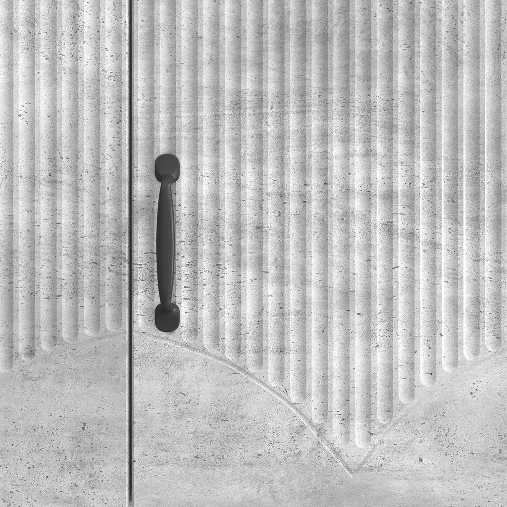 TV-Schränk Betongrau 99 x 34,5 x 47 cm Holzwerkstoff