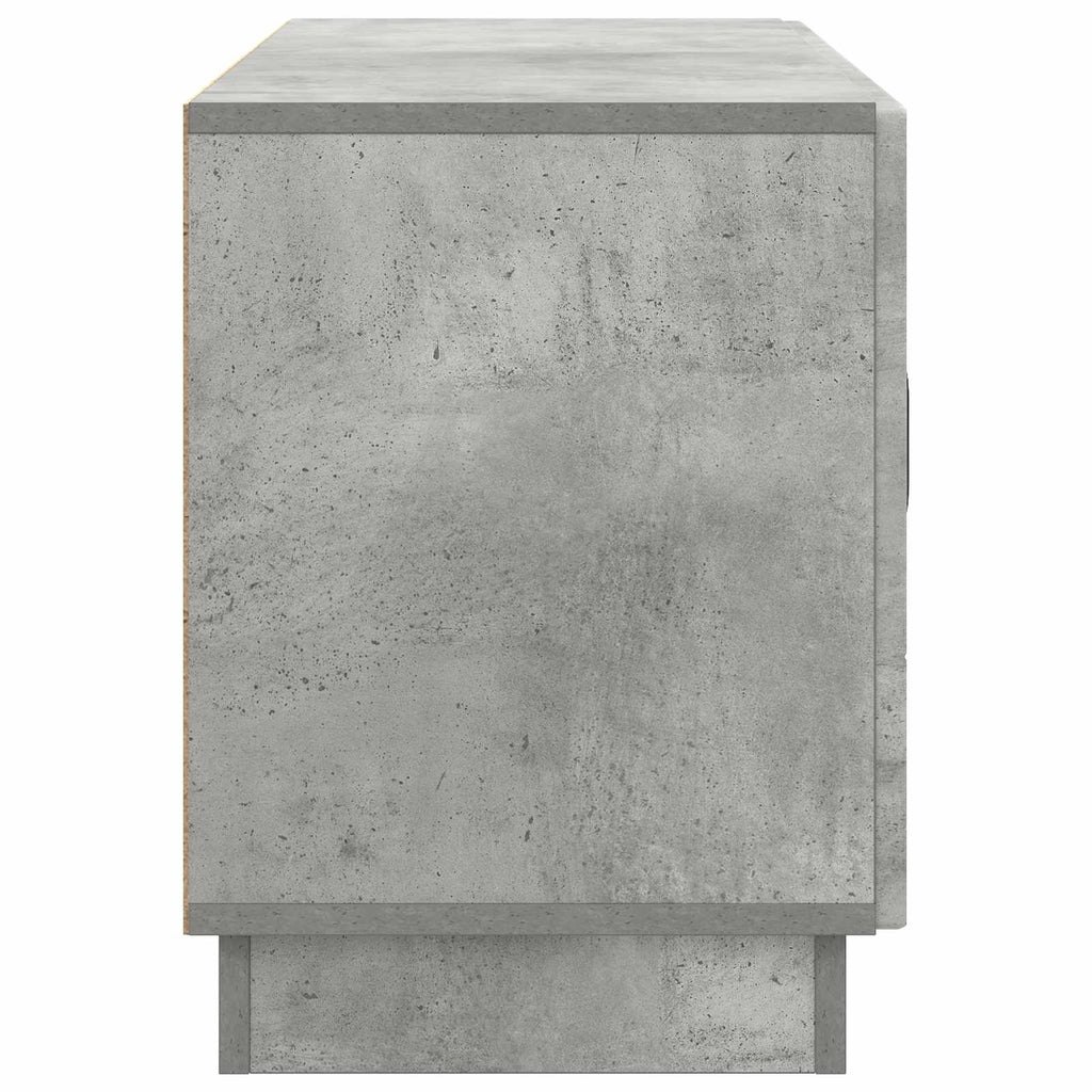 TV-Schränk Betongrau 99 x 34,5 x 47 cm Holzwerkstoff