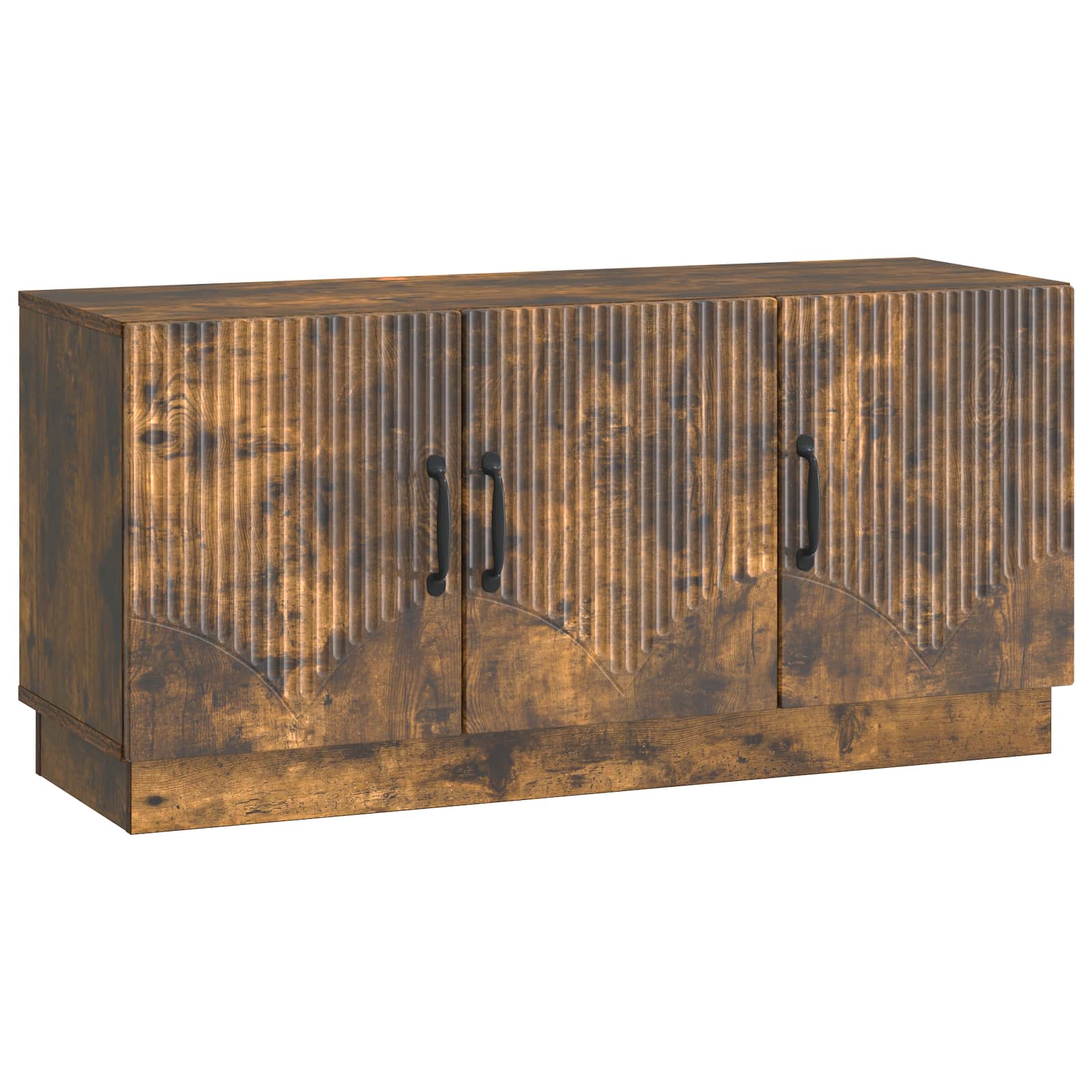 TV-Schränk Geräucherte Eiche 99 x 34,5 x 47 cm Holzwerkstoff