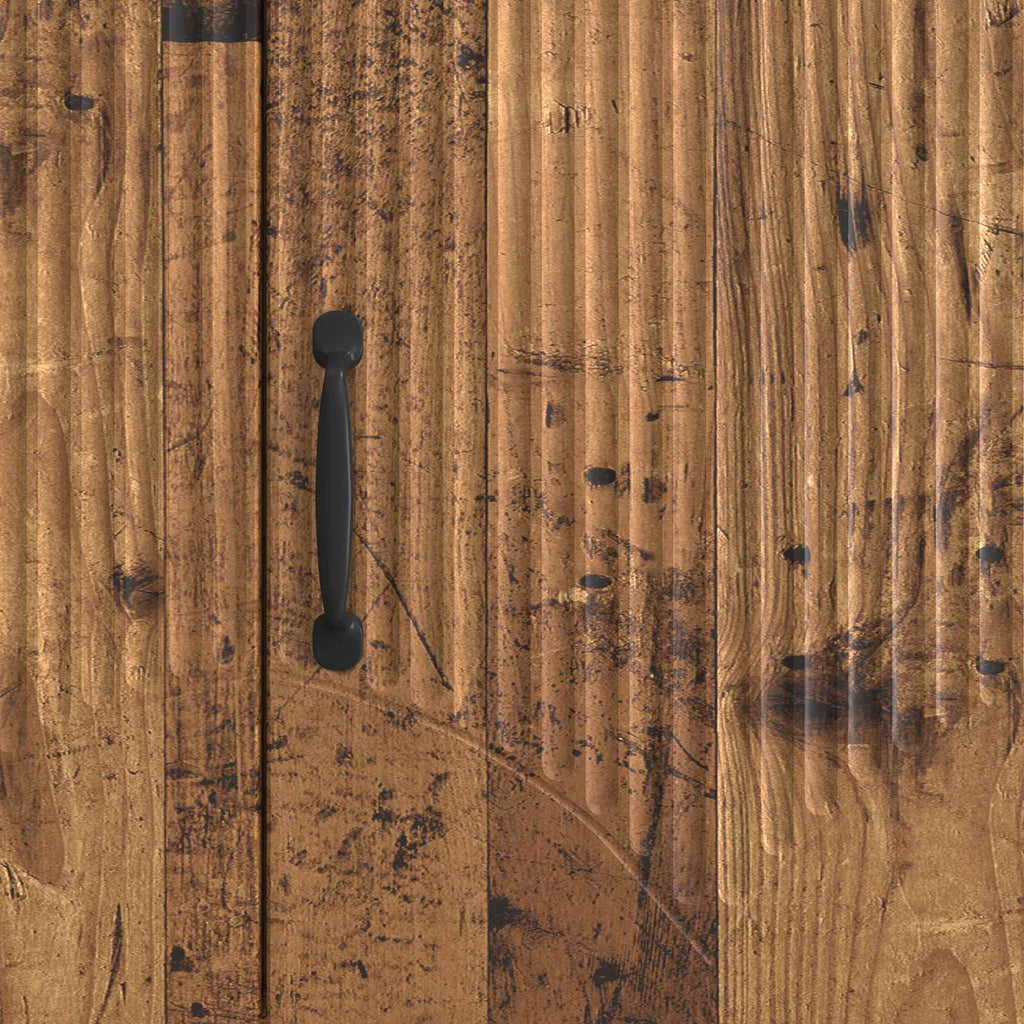 TV-Schränk Altholz 99 x 34,5 x 47 cm Holzwerkstoff